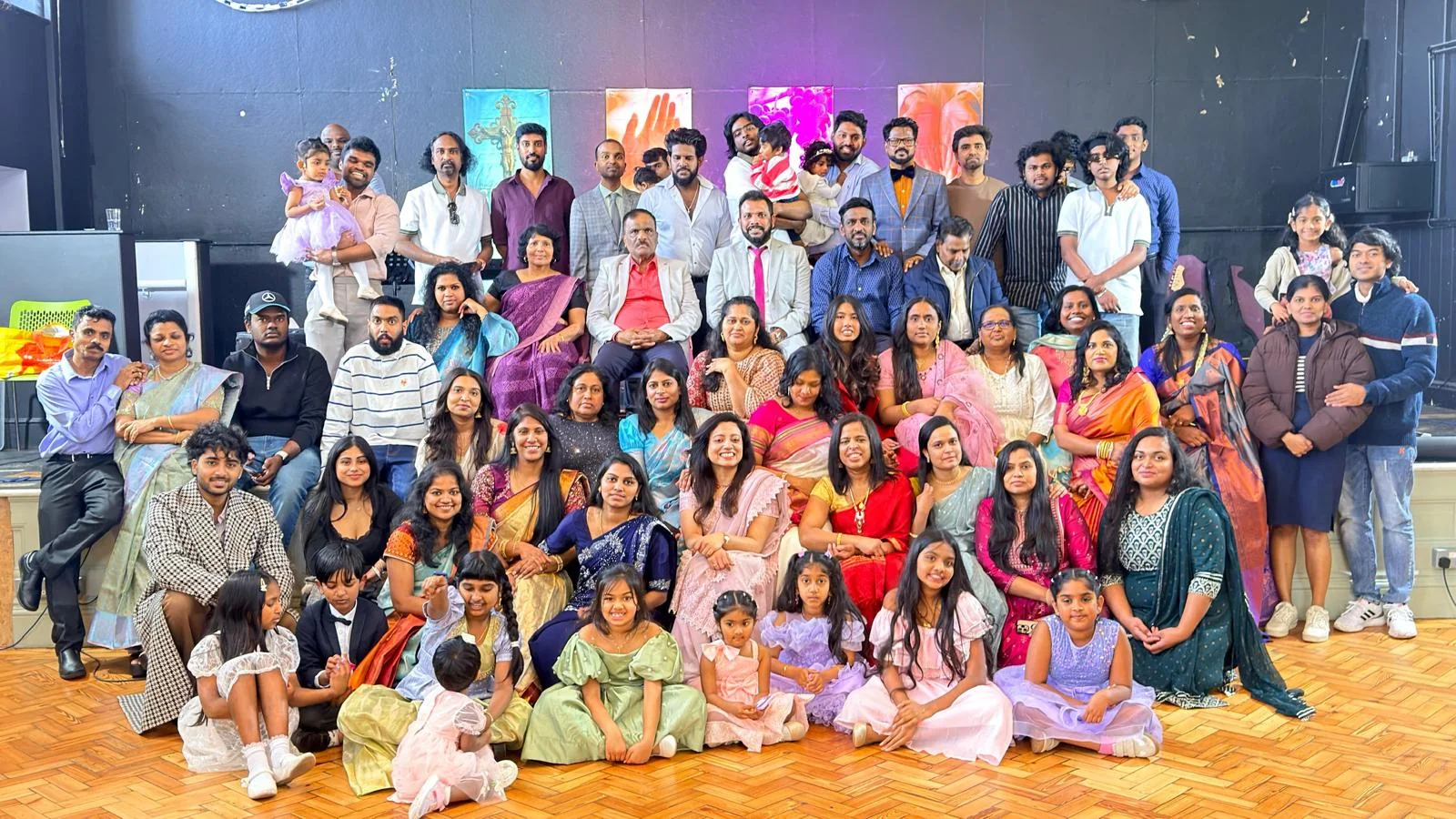 Members of the Church of Grace family gathered together in Bristol